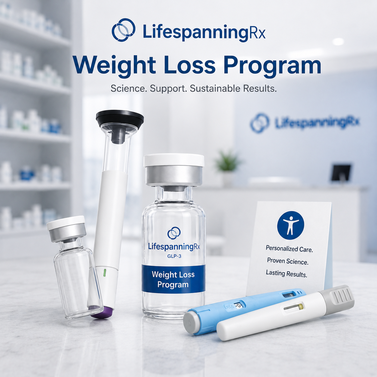 GLP's Treatment R-3 (Retatrutide) – 60 mg (1-Month) / 200 mg (3-Month)